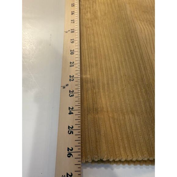 J.Crew Wide Wale Corduroy Pants Size 14 Tan Crop Straight Leg FA18 - Picture 8 of 9